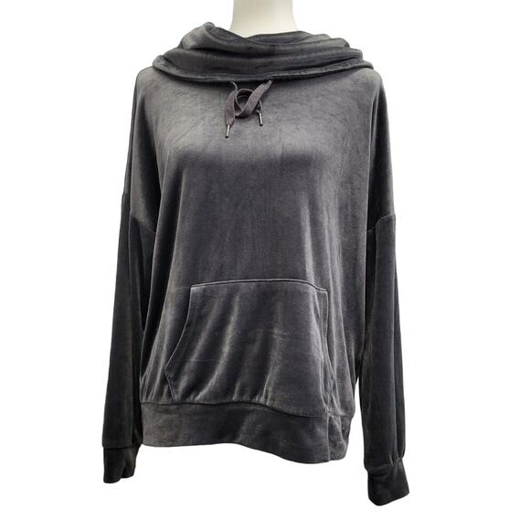 Olive And Oak Womens Medium PolySpandex Slouch Neck Long Sleeve Sweatshirt - Picture 1 of 5